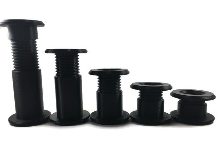 Table Grommet - Black - 2 1/2 - 4 1/2 Thickness - Wall Eye Solutions